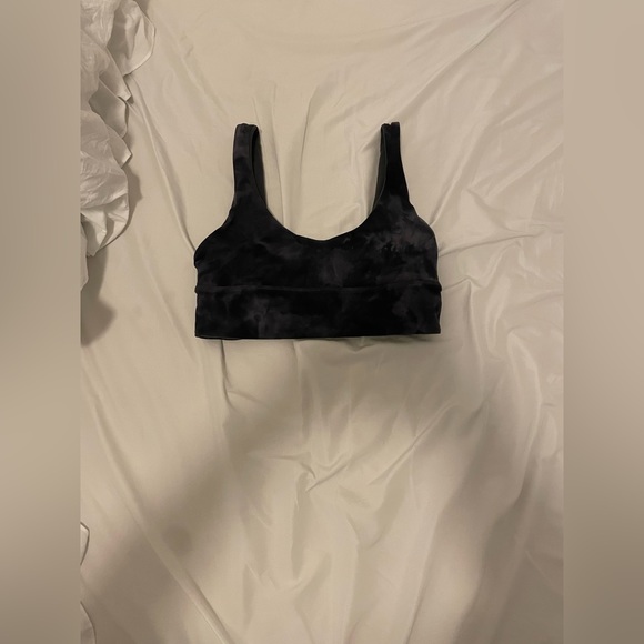 lululemon athletica Other - reversible lululemon aline bra, gray tie dye size 6